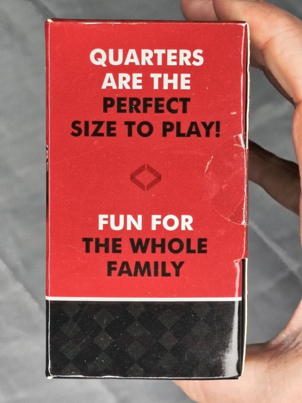 Wooden Coin Toss Game Set Of 2 Mini slanted boards, 2 coins for tabletop Play - Picture 6 of 10
